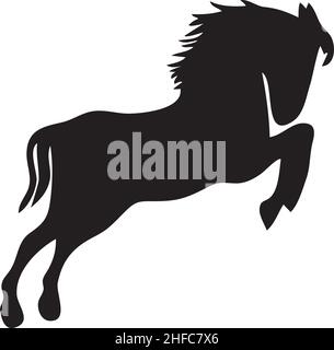 Icona Horse in formato vettoriale. Illustrazione Vettoriale