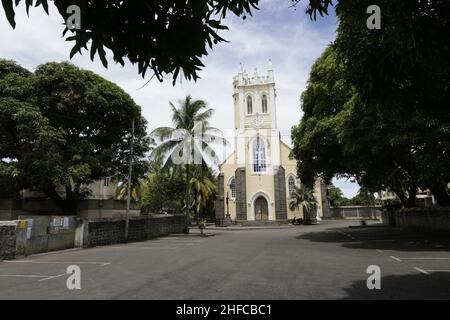 Paroisse Notre Dame Des Anges - Mahébourg Foto Stock