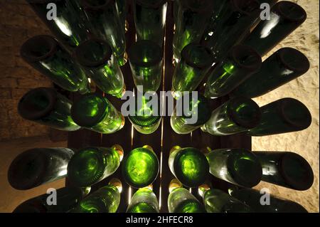 FRANCIA - MARNE (51) - LE CANTINE VEUVE CLIQUOT PONSARDIN CHAMPAGNE (LVMH) Foto Stock