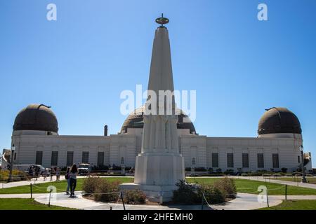 2800 e Observatory Rd, Los Angeles, CA 90027 USA, 24 settembre 2019: Griffith Observatory Foto Stock