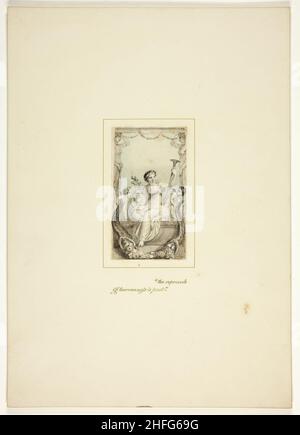 Studio per una piastra dall'attività, c. 1800. Foto Stock