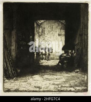 The Little Forge, 1903. Foto Stock