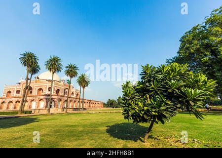 Famosa tomba di Humayun a Delhi, India Foto Stock