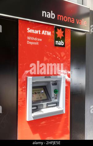 National Australia Bank NAB filiale bancaria a Mona vale, Sydney, Australia Foto Stock