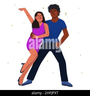 Disegno a mano disegno piatto salsa illustrazione Vector illustrazione. Illustrazione Vettoriale