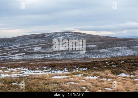Lord Arthur's Hill nelle colline di Correen vicino ad Alford, Aberdeenshire, Scozia Foto Stock