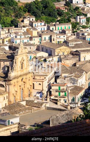 Chiesa di San Pietro, Modica, Sicilia, Italia Foto Stock