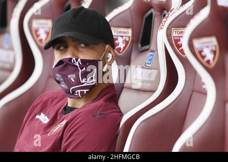 LaPresse - Fabio Ferrari 30 giugno 2020 Torino, Italia sport calcio ESCLUSIVO TORINO FC Torino FC vs S.S.Lazio - Campionato Italiano Calcio League A TIM 2019/2020 - Stadio Olimpico Grande Torino. Nella foto:Zaza Foto Stock