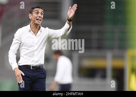 LaPresse - Fabio Ferrari 13 luglio 2020 Milano, Italia sport calcio ESCLUSIVO TORINO FC Inter vs Torino FC - Campionato Italiano Calcio League A TIM 2019/2020 - Stadio "San Siro". Nella foto:Moreno Longo (Torino FC); Foto Stock