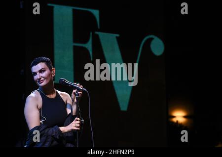 LaPresse - Fabio Ferrari 23 luglio 2020 Cagliari, Italia intrattenimento prima serata 'Filming Italy Sardegna Festival' - edizione 3rd. Nella foto:Arisa Foto Stock