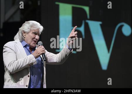 LaPresse - Fabio Ferrari 24 luglio 2020 Cagliari, Italia intrattenimento seconda serata "Filming Italy Sardegna Festival" - edizione 3rd. Nel pic:Mal Foto Stock