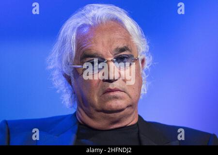 Roberto Monaldo / LaPresse 09-06-2014 Roma (Italia) programma TV 'l'aria che tira stasera' nella foto Flavio Briatore Foto Stock