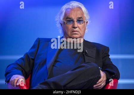 Roberto Monaldo / LaPresse 09-06-2014 Roma (Italia) programma TV 'l'aria che tira stasera' nella foto Flavio Briatore Foto Stock