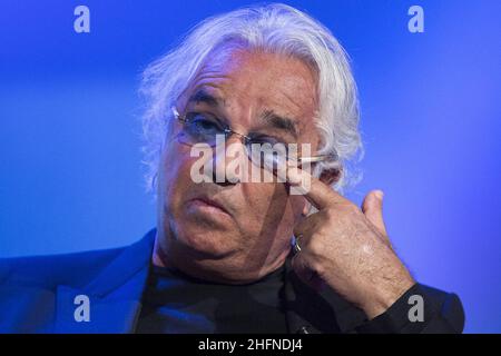 Roberto Monaldo / LaPresse 09-06-2014 Roma (Italia) programma TV 'l'aria che tira stasera' nella foto Flavio Briatore Foto Stock