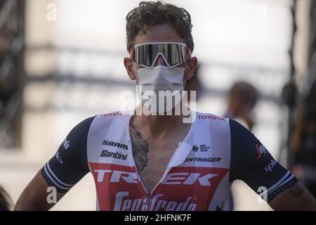 LaPresse - Fabio Ferrari Settembre 08 2020 Camaiore (Italia) Sport Cycling Tirreno Adriatico edizione 55 - da Camaiore a Follonica nella foto: TREK - SEGAFREDO Foto Stock