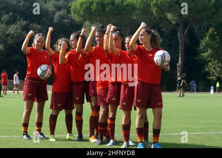 Alessandro la Rocca/ LaPresse 2020 19 Settembre, Tirrenia, Pisa , Italia Sport- Calcio Roma vs Juventus- Femminile Primavera League 2019-2020- finale - Centro di preparazione Olimpico nella foto: Foto Stock