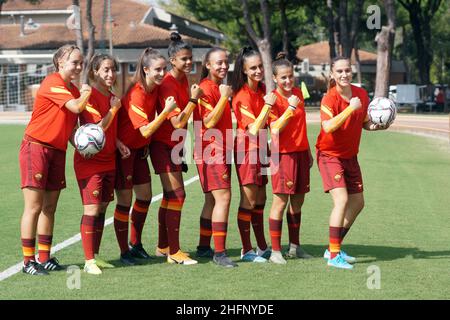 Alessandro la Rocca/ LaPresse 2020 19 Settembre, Tirrenia, Pisa , Italia Sport- Calcio Roma vs Juventus- Femminile Primavera League 2019-2020- finale - Centro di preparazione Olimpico nella foto: Foto Stock