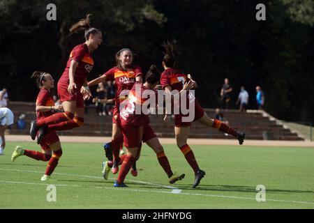 Alessandro la Rocca/ LaPresse 2020 19 Settembre, Tirrenia, Pisa , Italia Sport- Calcio Roma vs Juventus- Femminile Primavera League 2019-2020- finale - Centro di preparazione Olimpico nella foto: Foto Stock