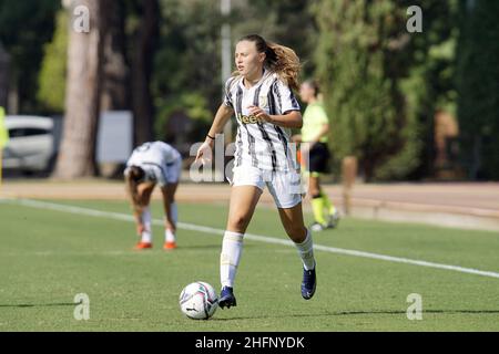 Alessandro la Rocca/ LaPresse 2020 19 Settembre, Tirrenia, Pisa , Italia Sport- Calcio Roma vs Juventus- Femminile Primavera League 2019-2020- finale - Centro di preparazione Olimpico nella foto: Foto Stock