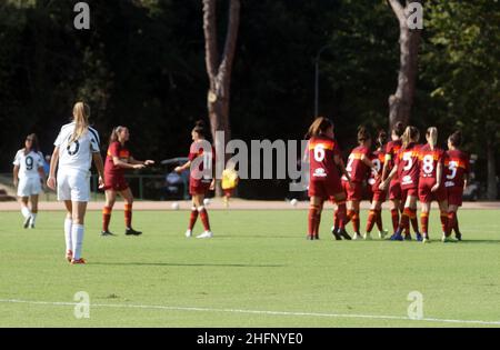 Alessandro la Rocca/ LaPresse 2020 19 Settembre, Tirrenia, Pisa , Italia Sport- Calcio Roma vs Juventus- Femminile Primavera League 2019-2020- finale - Centro di preparazione Olimpico nella foto: Foto Stock