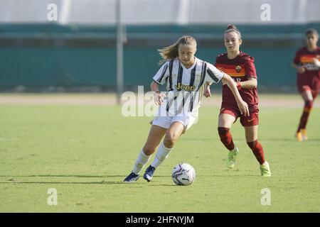 Alessandro la Rocca/ LaPresse 2020 19 Settembre, Tirrenia, Pisa , Italia Sport- Calcio Roma vs Juventus- Femminile Primavera League 2019-2020- finale - Centro di preparazione Olimpico nella foto: Foto Stock