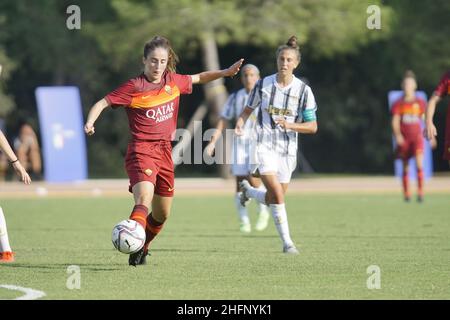 Alessandro la Rocca/ LaPresse 2020 19 Settembre, Tirrenia, Pisa , Italia Sport- Calcio Roma vs Juventus- Femminile Primavera League 2019-2020- finale - Centro di preparazione Olimpico nella foto: Foto Stock