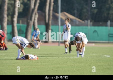 Alessandro la Rocca/ LaPresse 2020 19 Settembre, Tirrenia, Pisa , Italia Sport- Calcio Roma vs Juventus- Femminile Primavera League 2019-2020- finale - Centro di preparazione Olimpico nella foto: Foto Stock