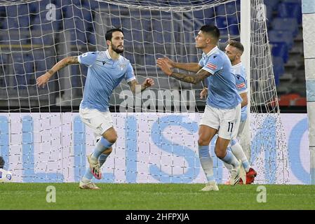 Fabrizio Corradetti / LaPresse 24st ottobre 2020 Roma, Italia sport soccer Lazio vs Bologna - Campionato Italiano Calcio a TIM 2020/2021 - Stadio Olimpico nella foto: Foto Stock