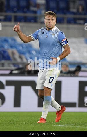 Fabrizio Corradetti / LaPresse 24st ottobre 2020 Roma, Italia sport soccer Lazio vs Bologna - Campionato Italiano Calcio a TIM 2020/2021 - Stadio Olimpico nella foto: Foto Stock