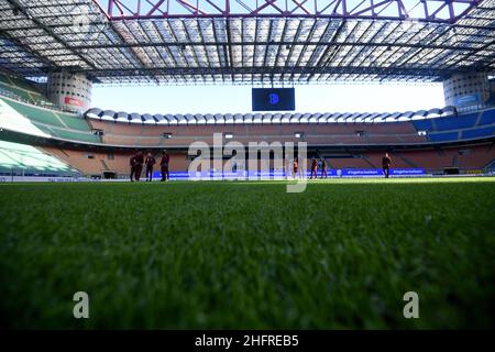 LaPresse - Fabio Ferrari 22 novembre 2020 Milano, Italia calcio ESCLUSIVO TORINO FC Inter vs Torino FC - Campionato Italiano Calcio League A TIM 2020/2021 - Stadio "San Siro". Nell'incontro pic:pre Foto Stock