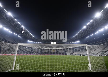 LaPresse - Fabio Ferrari 22 dicembre 2020 Torino, Italia sport soccer Juventus FC vs ACF Fiorentina - Campionato Italiano Calcio League A TIM 2020/2021 - Stadio Allianz nel pic:Stadio Allianz Foto Stock