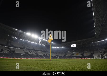 LaPresse - Fabio Ferrari 22 dicembre 2020 Torino, Italia sport soccer Juventus FC vs ACF Fiorentina - Campionato Italiano Calcio League A TIM 2020/2021 - Stadio Allianz nel pic:Stadio Allianz Foto Stock