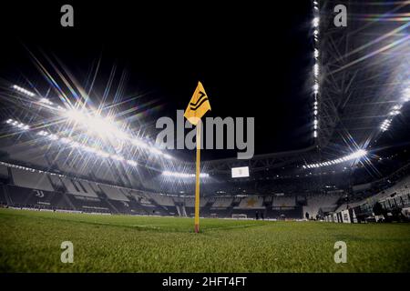 LaPresse - Fabio Ferrari 22 dicembre 2020 Torino, Italia sport soccer Juventus FC vs ACF Fiorentina - Campionato Italiano Calcio League A TIM 2020/2021 - Stadio Allianz nel pic:Stadio Allianz Foto Stock