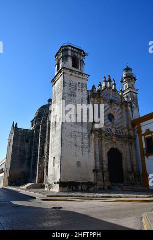 Ex Tempio di San Giuseppe (ex Templo de San Jose), San Francisco de Campeche, stato di Campeche, Messico, Nord America, patrimonio dell'umanità dell'UNESCO Foto Stock