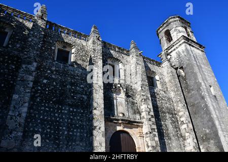 Ex Tempio di San Giuseppe (ex Templo de San Jose), San Francisco de Campeche, stato di Campeche, Messico, Nord America, patrimonio dell'umanità dell'UNESCO Foto Stock