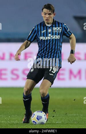 Stefano Nicoli/LaPresse 12-03-2021 Sport Soccer Atalanta Vs Spezia Serie A Tim 2020/2021 Gewiss Stadium nella foto Remo Freuler Foto Stock