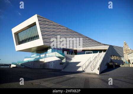 Museo della costruzione di Liverpool mann Island Liverpool Inghilterra UK Foto Stock