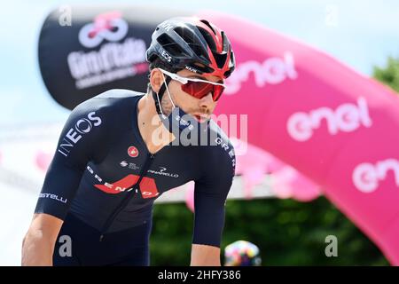 Massimo Paolone/LaPresse 14 maggio 2021 Notaresco, Italy Sport Cycling giro d'Italia 2021 - 104th edizione - Stage 7 - da Notaresco a Termoli nella foto: PANNA Filippo (ITA) (INEOS GRENADIERS) Foto Stock