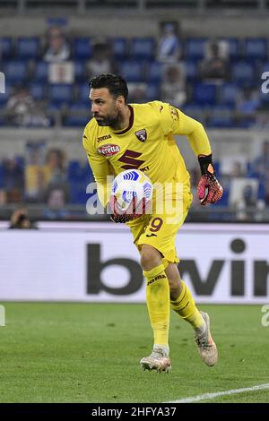 Fabrizio Corradetti / LaPresse 18st maggio 2021 Roma, Italia sport soccer Lazio vs Torino - Campionato Italiano Calcio League A TIM 2020/2021 - Stadio Olimpico nella foto: Sirigu Foto Stock