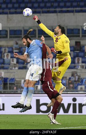 Fabrizio Corradetti / LaPresse 18st maggio 2021 Roma, Italia sport soccer Lazio vs Torino - Campionato Italiano Calcio League A TIM 2020/2021 - Stadio Olimpico nella foto: Sirigu Foto Stock