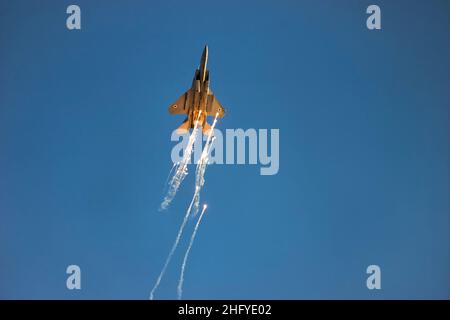 F-15 Eagle McDonnell Douglas Air Force israeliana Foto Stock