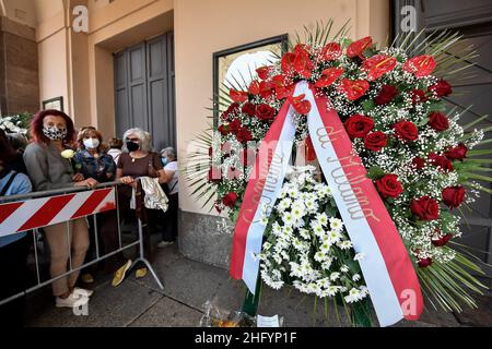 Claudio Furlan/LaPresse 28 maggio 2021 Milano News Sala funeraria per Carla Fracci al Teatro la Scala Foto Stock