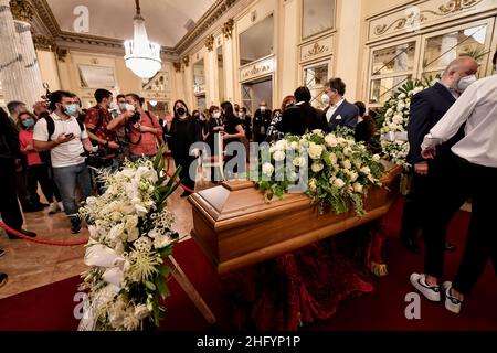 Claudio Furlan/LaPresse 28 maggio 2021 Milano News Sala funeraria per Carla Fracci al Teatro la Scala Foto Stock