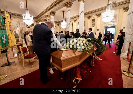 Claudio Furlan/LaPresse 28 maggio 2021 Milano News Sala funeraria per Carla Fracci al Teatro la Scala Foto Stock