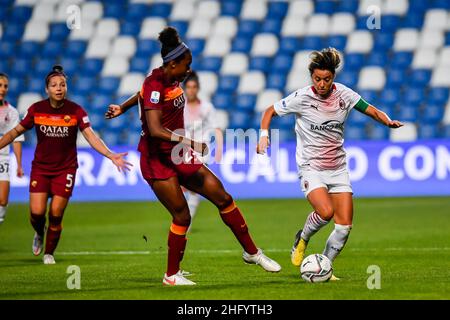 Claudio Furlan/LaPresse 30 maggio 2021 Reggio Emilia, Italia Sport Soccer Donne Coppa Italia finale Milano vs Roma nella foto: Valentina Giacinti Foto Stock