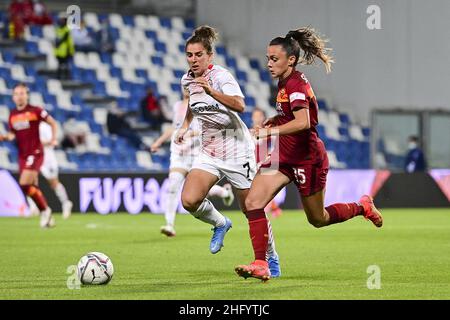 Fabio Rossi/AS Roma/LaPresse 30/05/2021 Reggio Emilia (Italia) Sport Soccer Milano-Roma Italian Cup Femminile Final 2020/2021 - Stadio Mapei nella foto: Annamaria Serturini Foto Stock