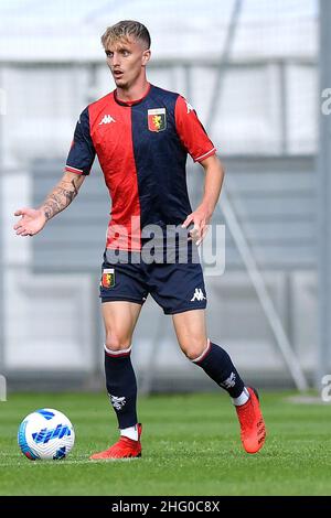 Foto LaPresse - Tano Pecoraro 21 07 2020 Neustift - (Italia) Sport Calcio Innsbruck Wacker vs Genova Amichevole nella foto: rovella Foto LaPresse - Tano Pecoraro 21 Luglio 2021 Neustift - (Italia) Sport Soccer Innsbruck Wacker vs Genova amichevole Match nella foto: rovella Foto Stock