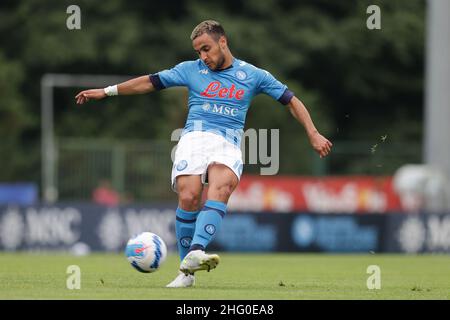 LaPresse Luglio 24, 2021 Dimaro Folgarida, Italy Summer friendly match SSC Napoli vs Pro Vercelli nella foto: Ounas Foto Stock