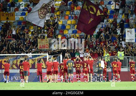 Fabrizio Corradetti / LaPresse 25st luglio 2021 Frosinone, Italy sport soccer AS Roma vs Debrecen - Pre-Season friendly 2021/2022 - Stadio Benito Stirpe nella foto: Foto Stock