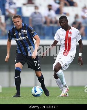 LaPresse - Spada Luglio 31 , 2021 Bergamo ( Italia ) Sport Soccer Season 2021-2022 friendly match Atalanta vs Pordenone nella foto: Ilicic Foto Stock